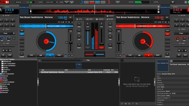 Tom Boxer Feat. Antonia - Morena ( REMIX VIRTUAL DJ)