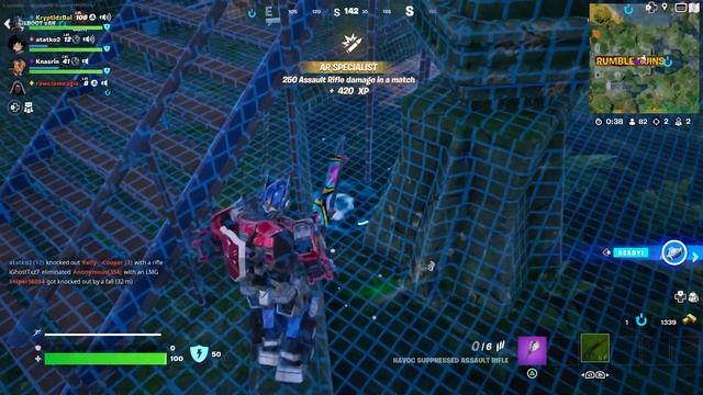 OPTIMUS PRIME PLAYS FORTNITE | Fortnite Voicetrolling смотреть онлайн