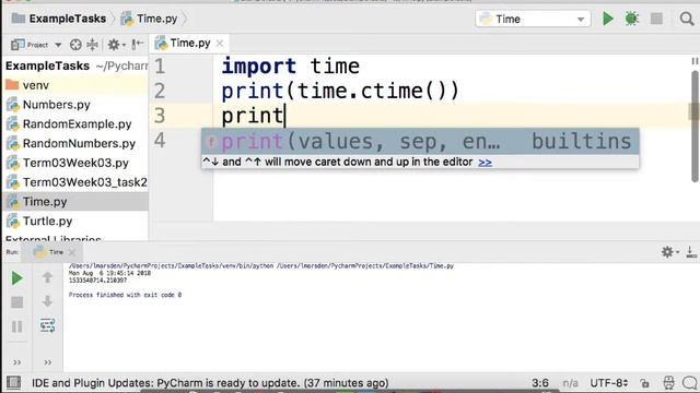Python - Working with time смотреть онлайн