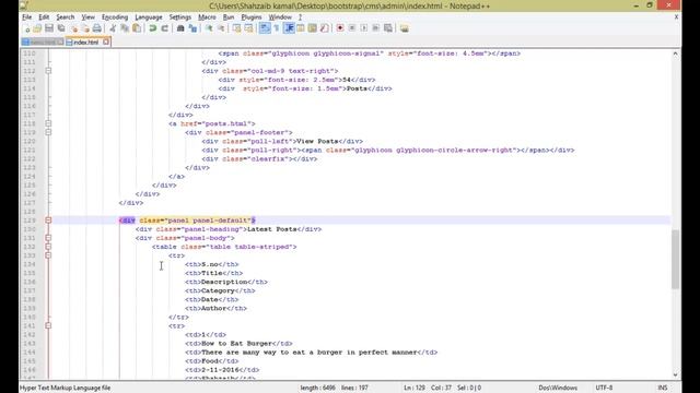 Responsive Website & CMS in Bootstrap in Urdu/Hindi 14 of 18 смотреть онлайн