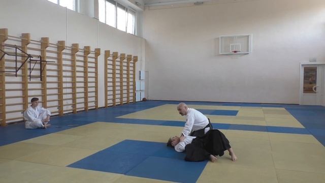 Айкидо, техники на 6 кю. Базовые перемещения, все техники, и немного деталей. смотреть онлайн