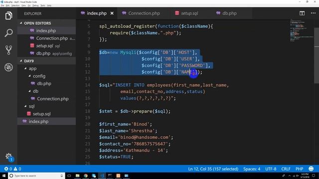 Object Oriented PHP & MYSQL using Repository Pattern (in Nepali) смотреть онлайн