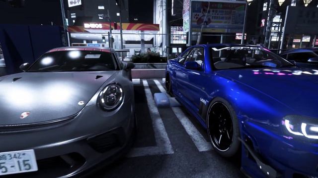 JDM Car Meet Fukuoka Assetto Corsa смотреть онлайн
