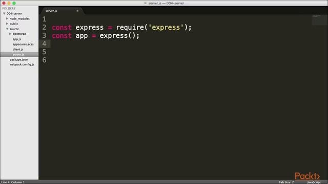 Learning React.js Scalable & High-Perf Apps : Building an Express Server | packtpub.com смотреть онлайн