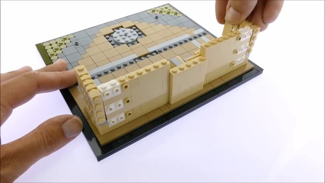 Lego Architecture 21029 Buckingham Palace - Lego Speed Build Review смотреть онлайн