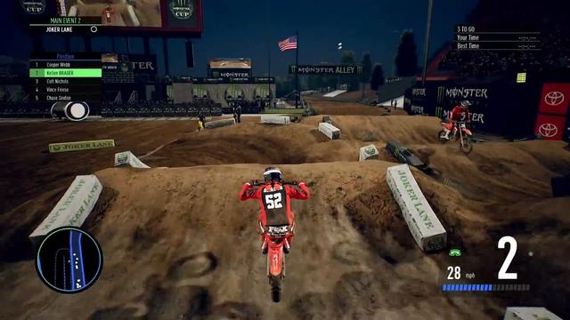 Monster Energy Supercross 3 - 2019 Monster Energy Cup DLC смотреть онлайн