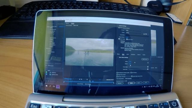 GPD Pocket. Adobe Premiere & Adobe Lightroom нюансы. смотреть онлайн
