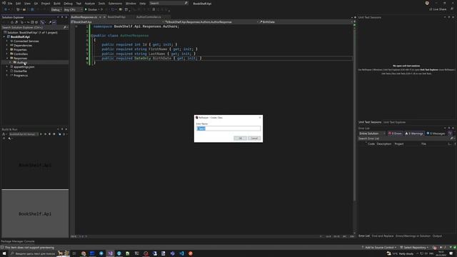 #1. Создаем новое ASP.NET Core WebAPI приложение.