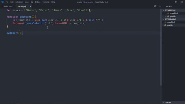 How to Reverse an Array in Javascript смотреть онлайн