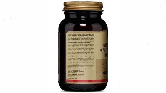 Solgar Advance Antioxidant Formula Capsules In English ||Medicine Health