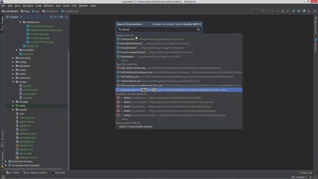 PhpStorm入門 第1章 基本機能 レッスン2 基本のショートカットキー смотреть онлайн
