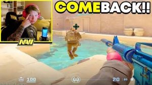 СИМПЛ ЗАМУТИЛ ТИММЕЙТОВ, ВЗЯЛ АВИК И СДЕЛАЛ КАМБЭК!! (РУС СУБ) | КС2 ФЕЙСИТ