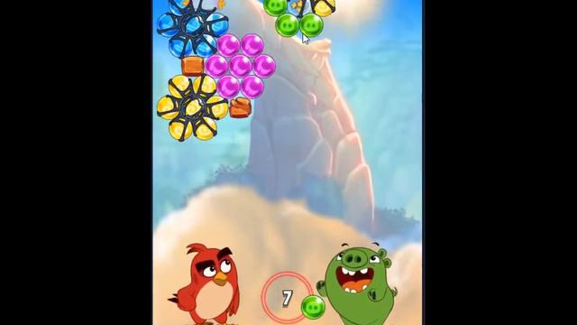 Angry Birds POP 2 Level 134 - NO BOOSTERS 😠🐦📌 | SKILLGAMING ✔️ смотреть онлайн