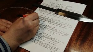 американский  Нож Ка-бар ч1