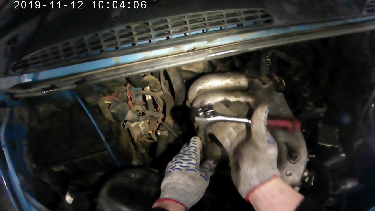 Снятие ГБЦ на УМЗ 4216