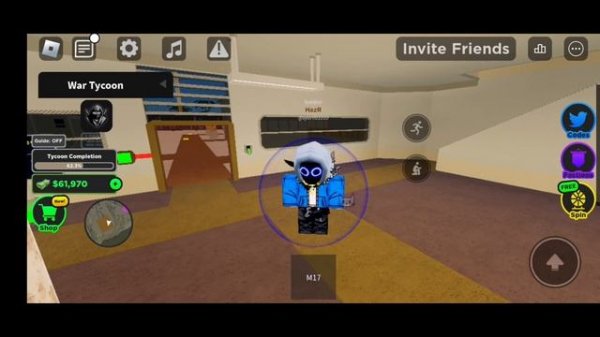 Script War Tycoon Roblox Working On Mobile Auto Collect cash Auto Build