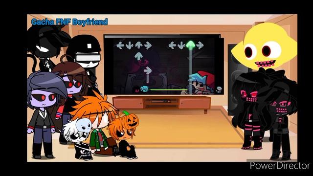 FNF REACT TO Corruption VS Evil Girlfriend | Full Week | + Soul BF/CBF and CGF | Gacha Club | смотреть онлайн