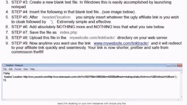 Link Cloaking for Affiliates смотреть онлайн
