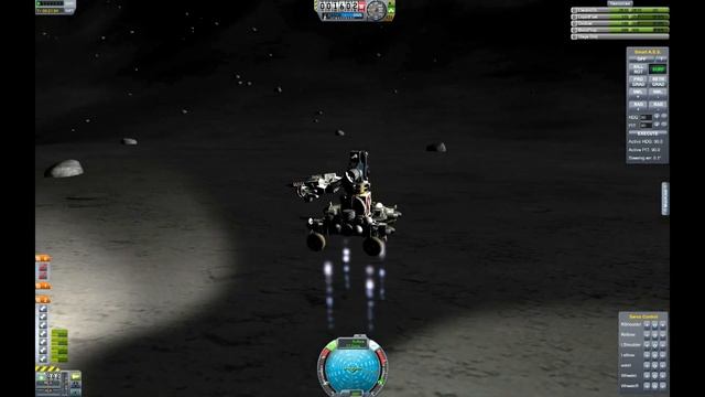 KSP - Frank(MkII) - transforming rover combats threat on Mun смотреть онлайн
