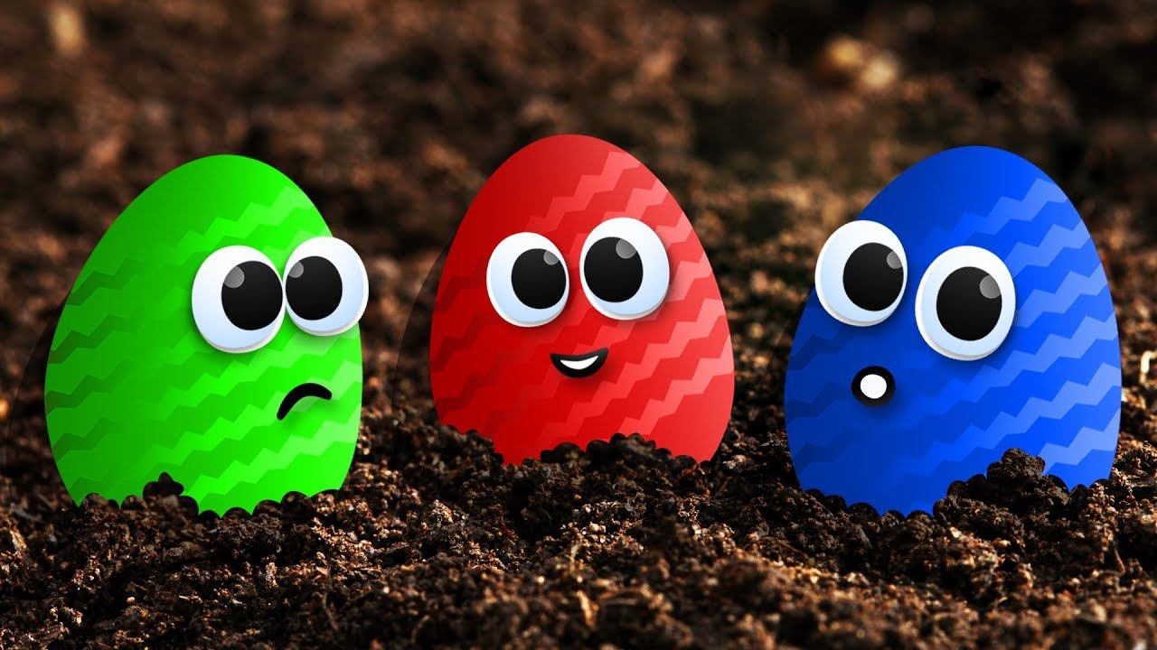 Яйца Сюрпризы на ГРЯДКЕ. Собираем УРОЖАЙ и достаем игрушки Фиксики, фигурки Лунтик и др. смотреть онлайн