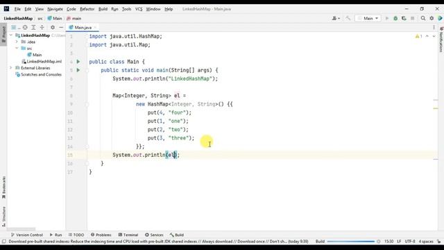 LinkedHashMap смотреть онлайн