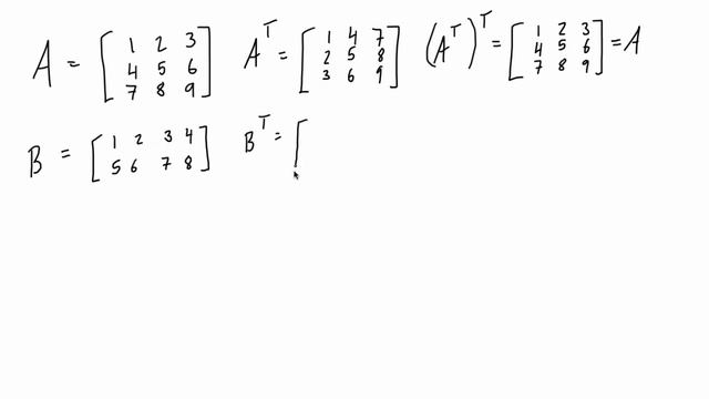 Matrix transpose смотреть онлайн
