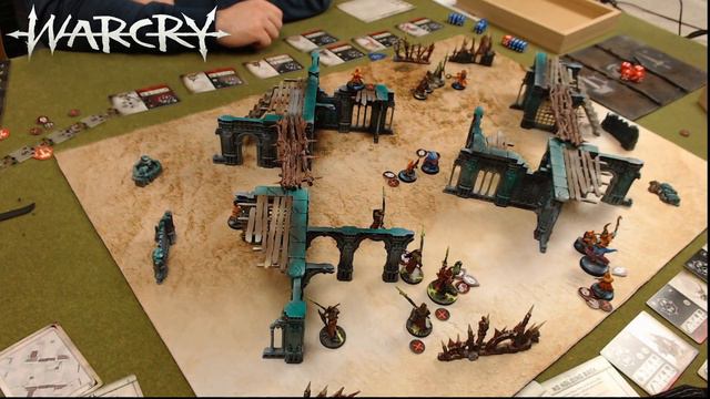 Warcry Battle Report Gloomspite Gitz vs Legions of Nagash Age of Sigmar смотреть онлайн