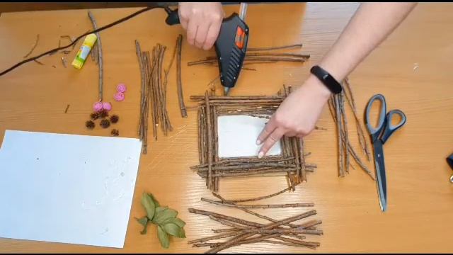 Мастер-класс "Сделай сам". Изготовление семейной фоторамки "Моя любимая семья". смотреть онлайн
