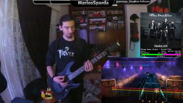 Rocksmith 2014 100% CDLC Lead: Three Days Grace - Painkiller смотреть онлайн