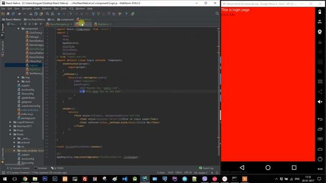 [Tự học React Native] Lesson 17: Truyền dữ liệu với navigator смотреть онлайн