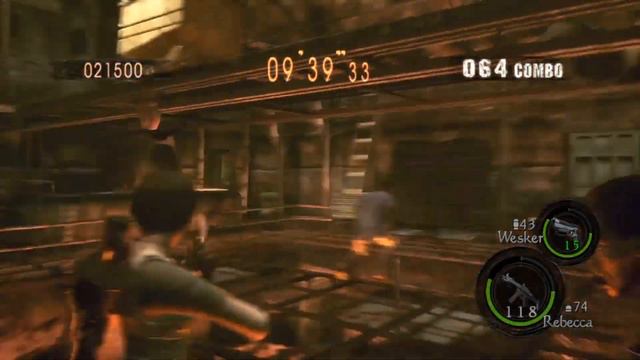 Prison Duo 1013K Rebecca & Wesker | Resident Evil 5 Xbox Séries S Mercenáries United смотреть онлайн