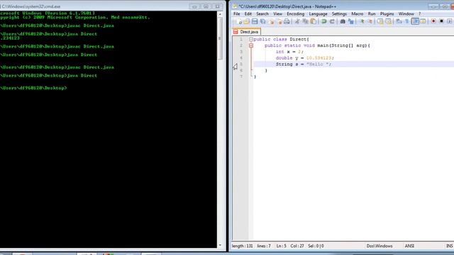 Java 6: Variable types смотреть онлайн
