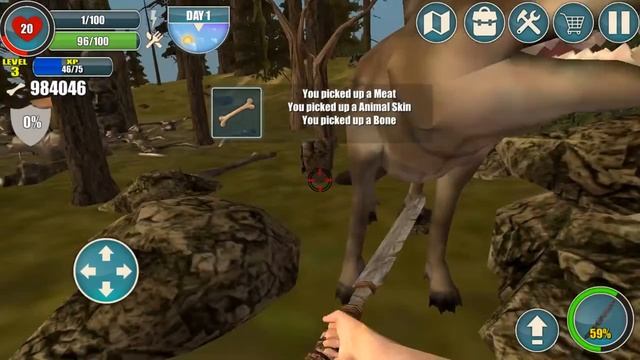 Man vs Wild Survival Game 3D | IOS and ANDROID Gameplay Video смотреть онлайн
