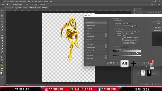 [ Photoshop Tutorial ] Create Gold Trophy Effect in Photoshop смотреть онлайн