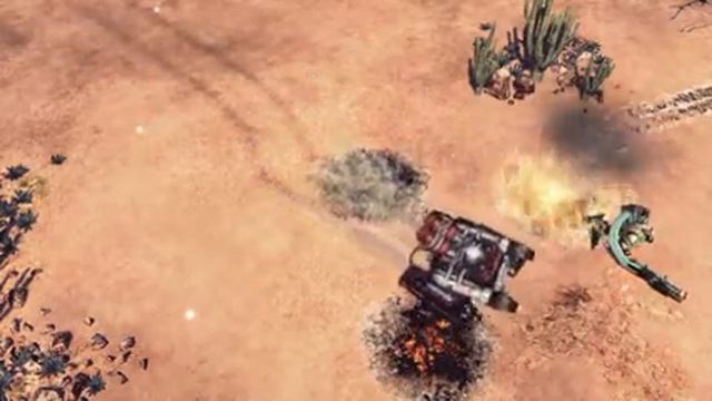 Command and Conquer 4: Flame Tank Unit Footage смотреть онлайн