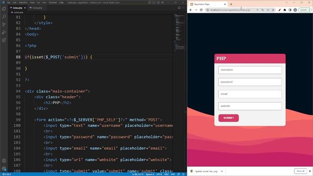 12 Registration Form | Second PHP Project | PHP 8 Beginners Tutorial | Tagalog смотреть онлайн