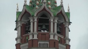 Патриотическая песня «Славься» в исполнении курантов Спасской башни Московского Кремля