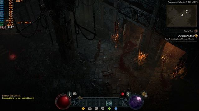 Diablo IV on Core i7-2600K 3.4GHz RTX 2060 1080p High смотреть онлайн