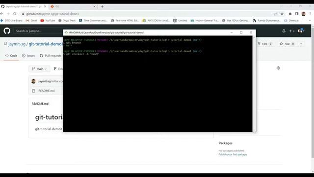 Git Tutorial Part 8: GitHub Operation - git clone, git pull, git push & more смотреть онлайн