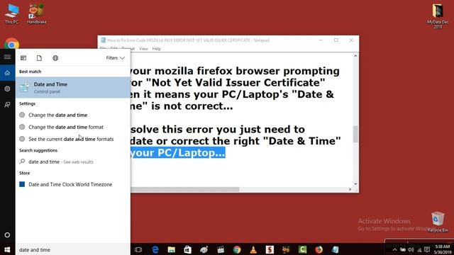 Fix Error Code MOZILLA PKIX ERROR NOT YET VALID ISSUER CERTIFICATE [ Easily & Working ] смотреть онлайн