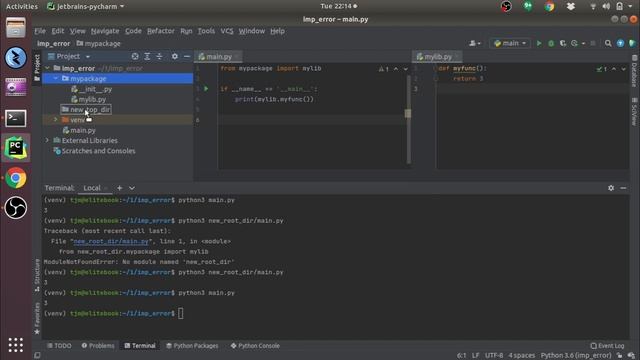 ModuleNotFoundError: No module named Python error. cause and solution смотреть онлайн