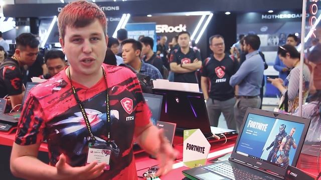 Ноуты MSI на Computex 2018 смотреть онлайн