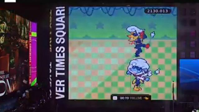 DELTARUNE CHAPTER 3-5 BILLOARD SPOTTED AT TIME SQUARE. смотреть онлайн