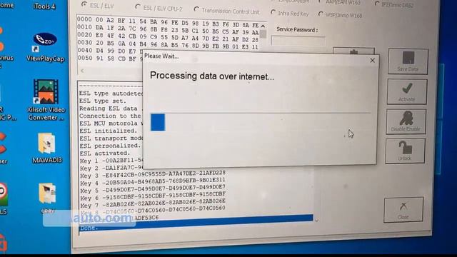 AVDI unlock ESL / ELV and virgin without opening very easy смотреть онлайн