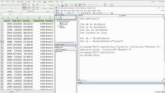 Excel VBA Filter Range and Copy смотреть онлайн