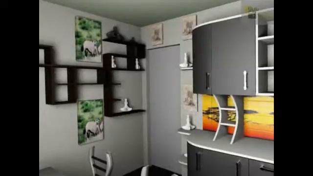 Дизайн маленькой кухни, в небольшой квартире смотреть онлайн