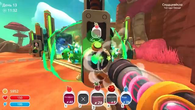 ОТКРЫВАЕМ ЗЕЛЕНЫЕ СОКРОВИЩНИЦЫ, ЗАВОДИМ НОВЫХ ЛАРГО ? Slime Rancher #5 смотреть онлайн