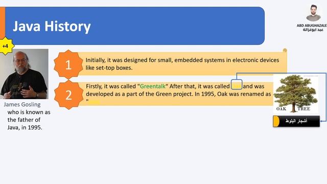 تاريخ لغة الجافا - Java History смотреть онлайн