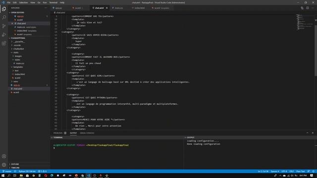 AI - Python - Comment créer un CHATBOT avec l'Intelligence Artificial (Like ChatGpt)! смотреть онлайн