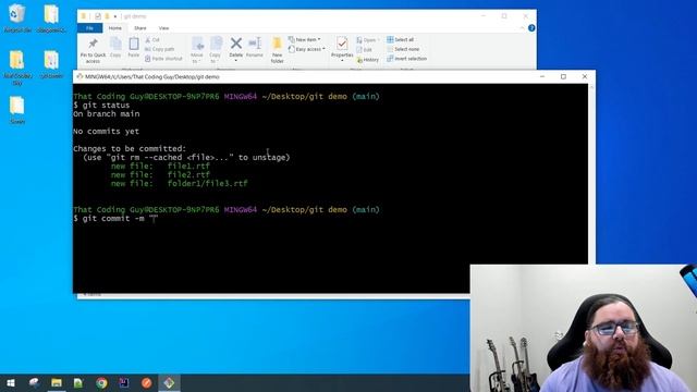 How to Use Git Commit смотреть онлайн